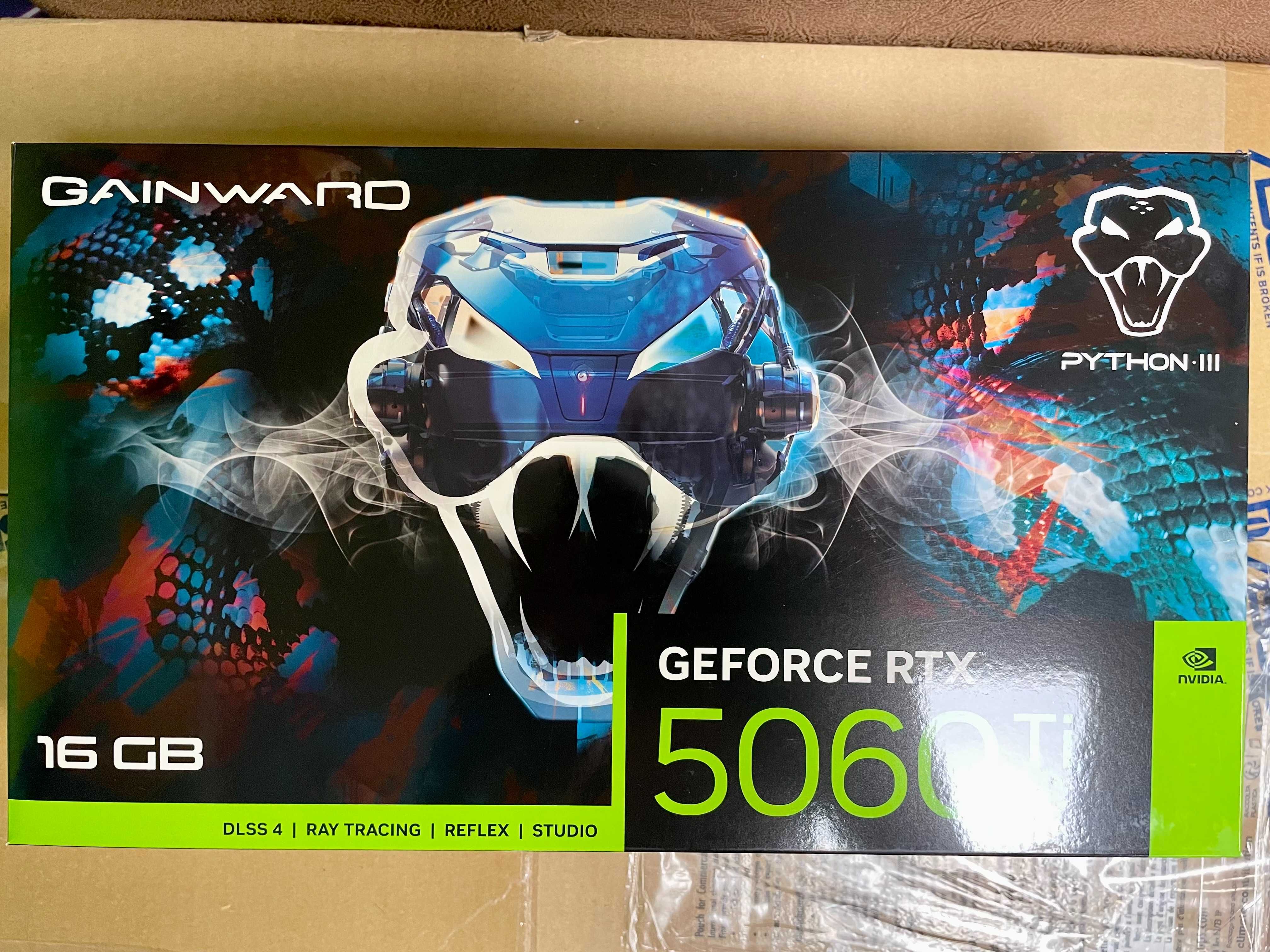 Placa grafica Gainward GeForce RTX 5060 Ti Python III OC