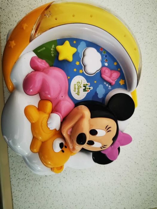Termómetro de Bebé para banho e quarto e projector minnie clementoni