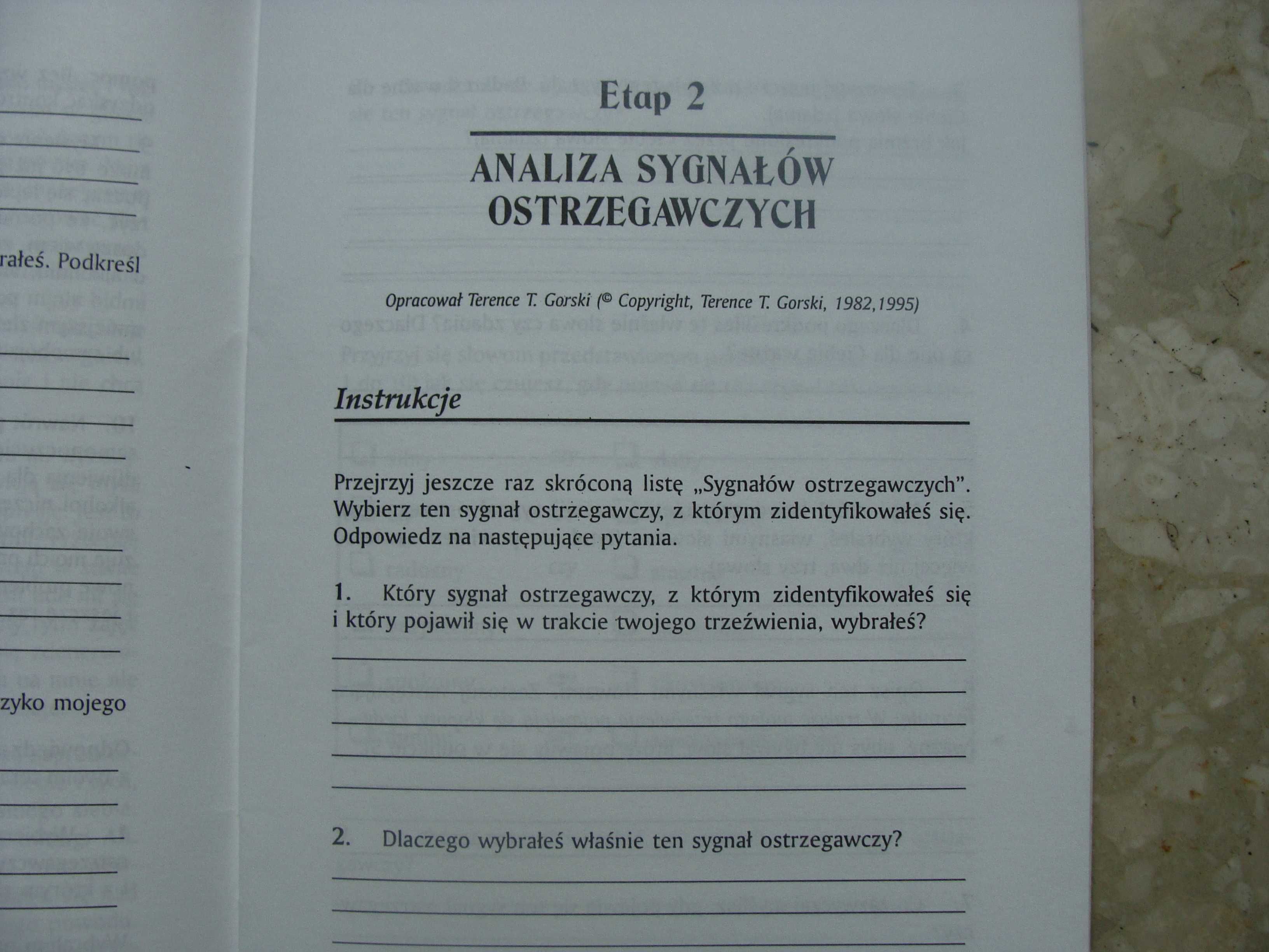 Zapobieganie nawrotom picia - Terence T. Gorski