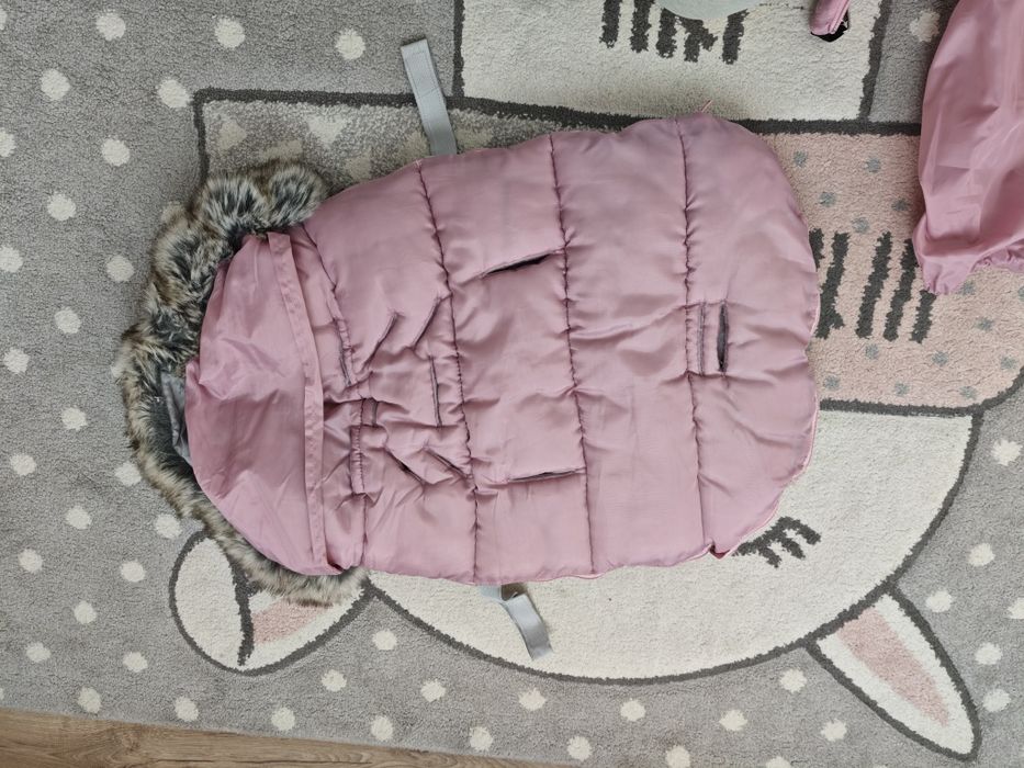 Śpiworek regulowany TiniMini pudrowy róż