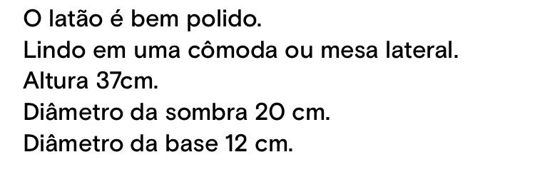 2 candeeiros de mesa antigos