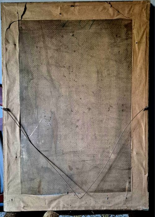 Stary obraz portret kobiety