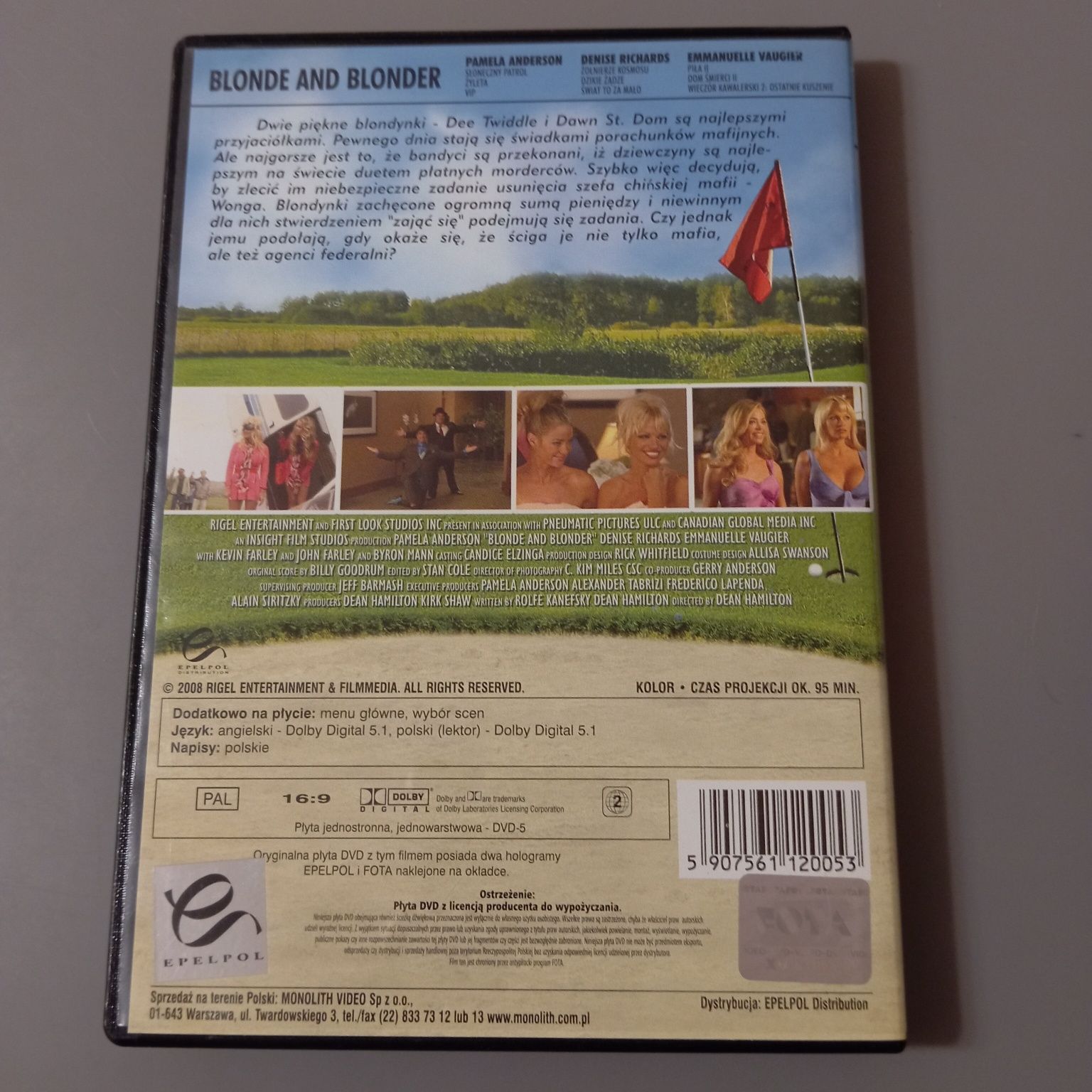 Głupia i głupsza, film DVD, stan bdb