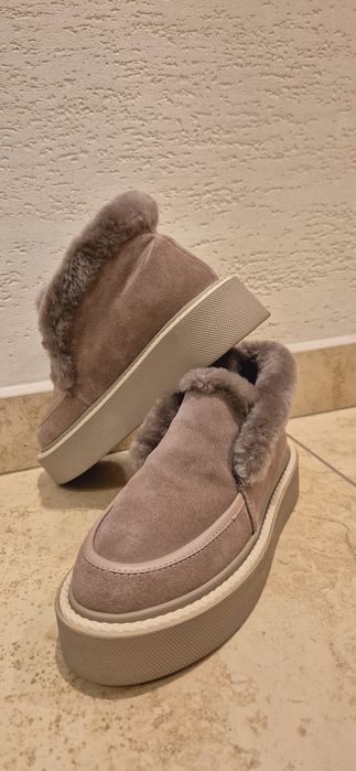 Жіночі зимові лофери чоботи