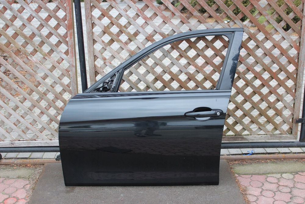 Drzwi Lewe Przednie BMW F30 F31 Czarny Metalik