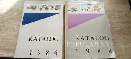 Katalog popularny znaczków 1986/1988 - komplet