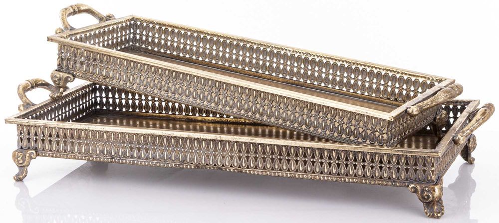 Набір таць декоративних 2 шт. 11x60x20/11x65x25 см