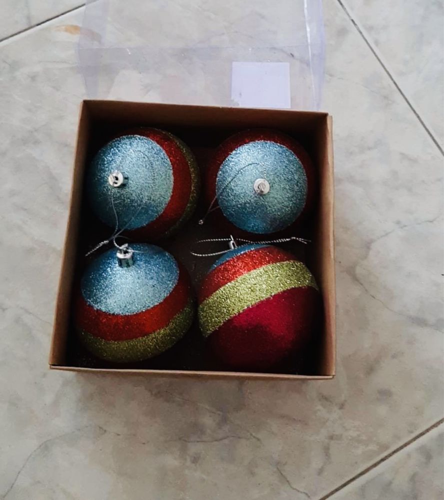 Caixas de bolas de natal (Varias)