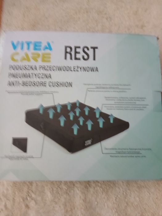 Poduszka przeciwodleżynowe pneumatyczna Vitea care