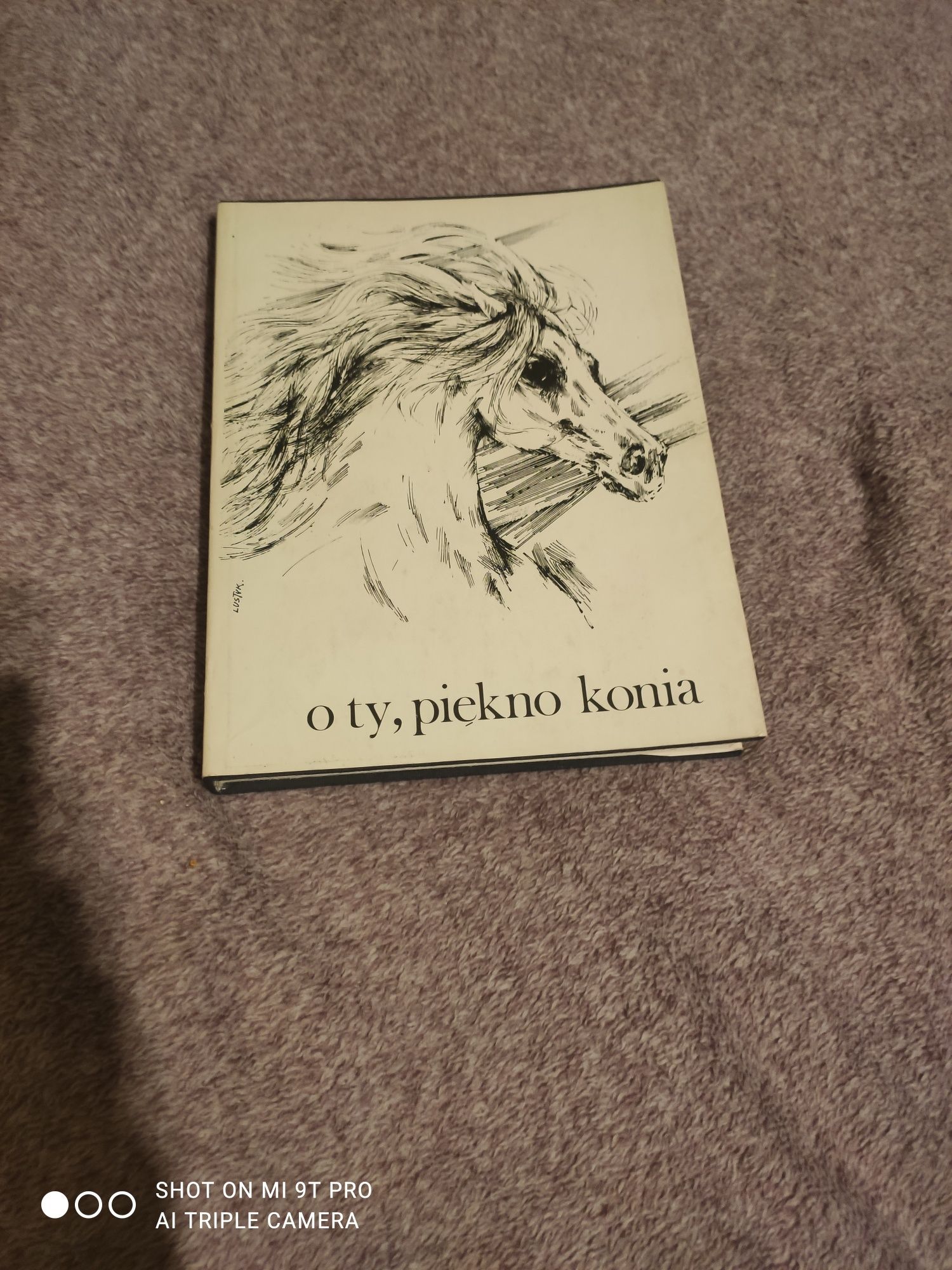 Książka „o ty,piękno konia"