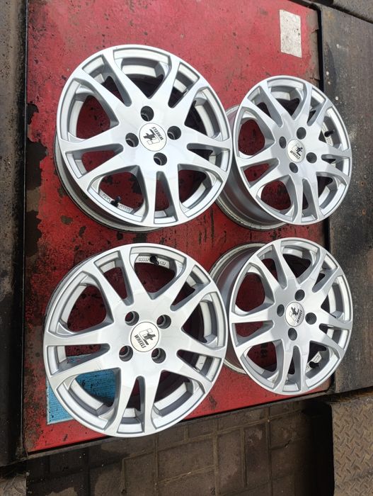 4x98 Felgi Aluminiowe 14" Fiat 500 Panda Fiorino Ford KA 5.5x14 ET35