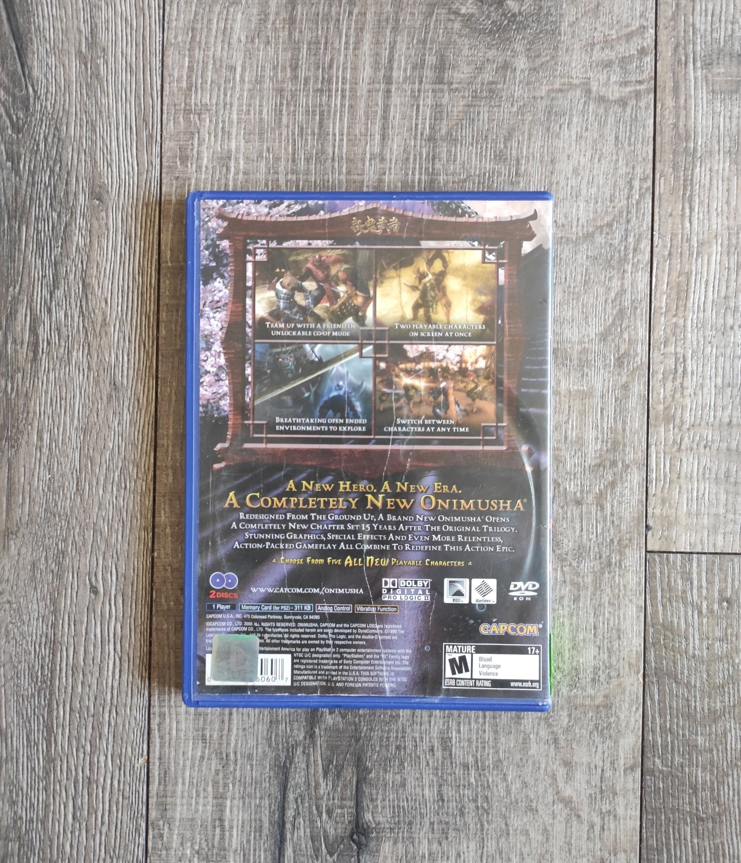 Gra PS2 Onimusha Dawn of Dreams 2 płyty Wysyłka OLX Gwarancja Elbląg
