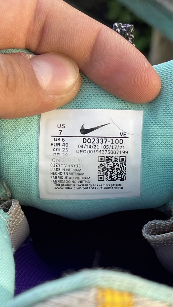 Оригінальні Кросівки Nike Air Zoom Pegasus 38 Розмір 40
