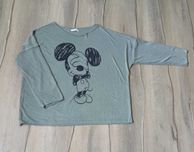 Bluzka damska Mickey uni khaki
