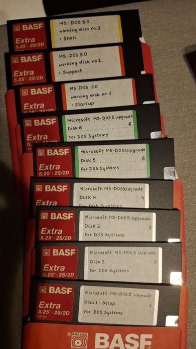 Dyskietki 5,25" BASF