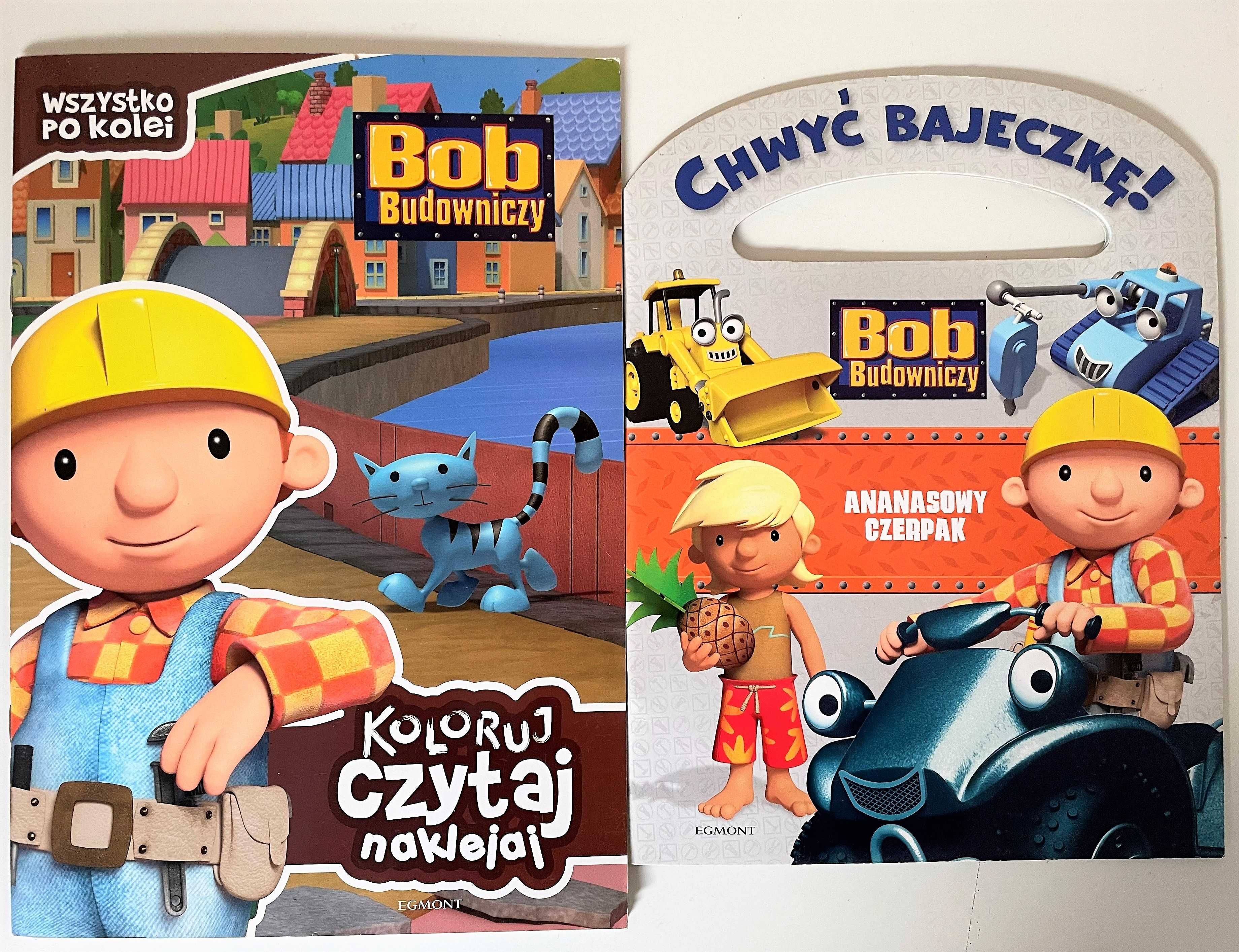 Bob Budowniczy - Koloruj, Czytaj Naklejaj ZESTAW