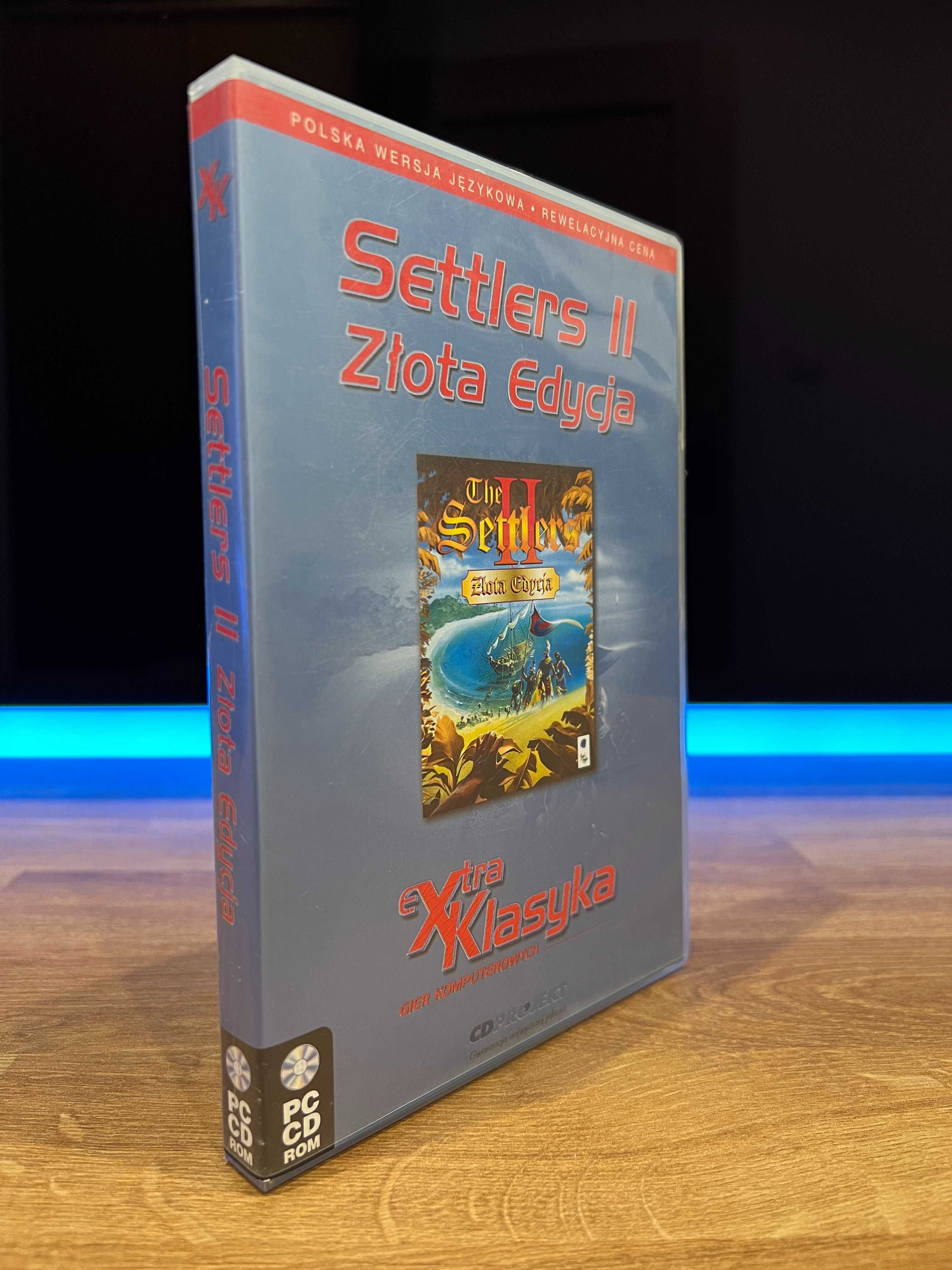 The Settlers II 2 Złota Edycja (PC PL 1996) wydanie eXtra Klasyka