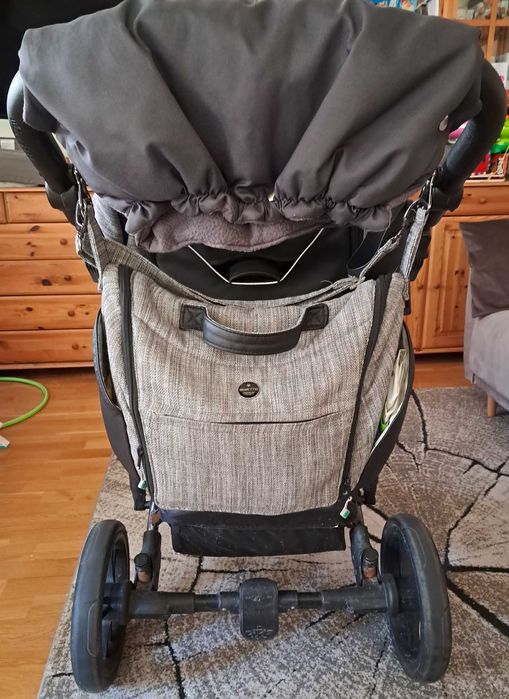 Wózek 2w1 Bebetto Bresso Premium Class (szary)
