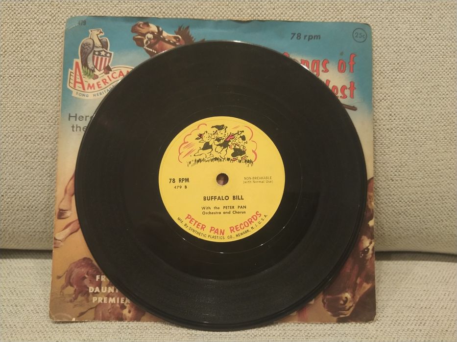 Antigo Single Vinil - Songs of The West - Buffalo Bill