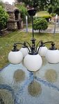 Żyrandol i dwa kinkiety lampa prl