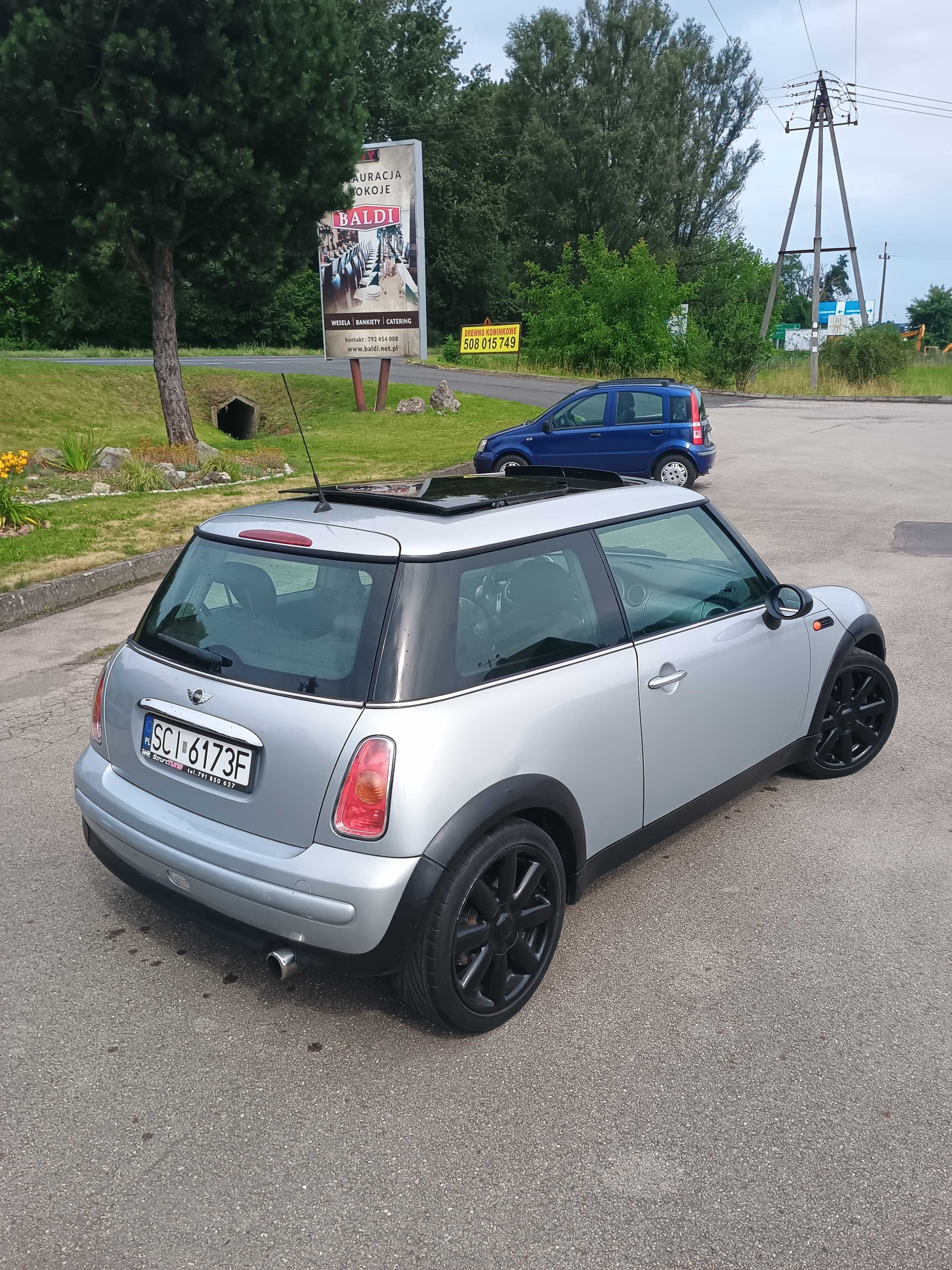 Mini Cooper one*panorama*klima*alu felgi*łańcuch rozrządu
