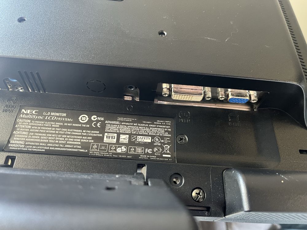 Monitor Nec Lcd 195vxm