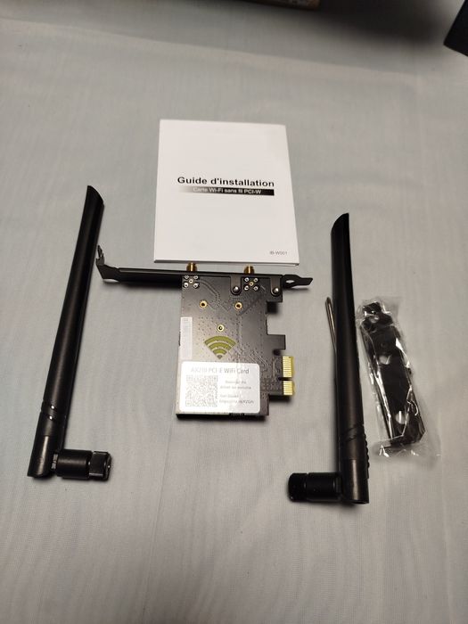 Сетевая Bluetooth WiFi карта Ziyituod AX210S 5400 Мбит/с