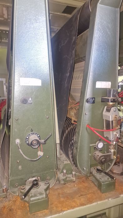 Lixadeira calibradora de acabamentos com banda transversal maquinas de