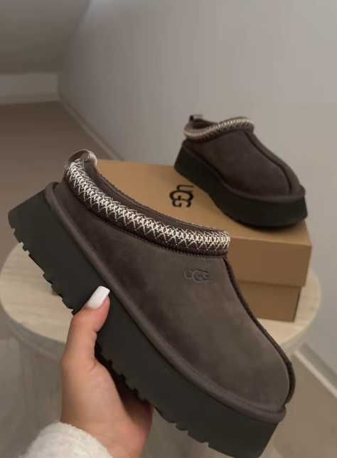 Buty na zimę UGG Tazz Slipper Molasses brązowe 100% Oryginalne