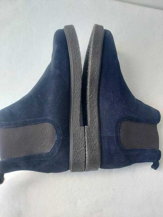 Чоловічі замшеві черевики челсі zara