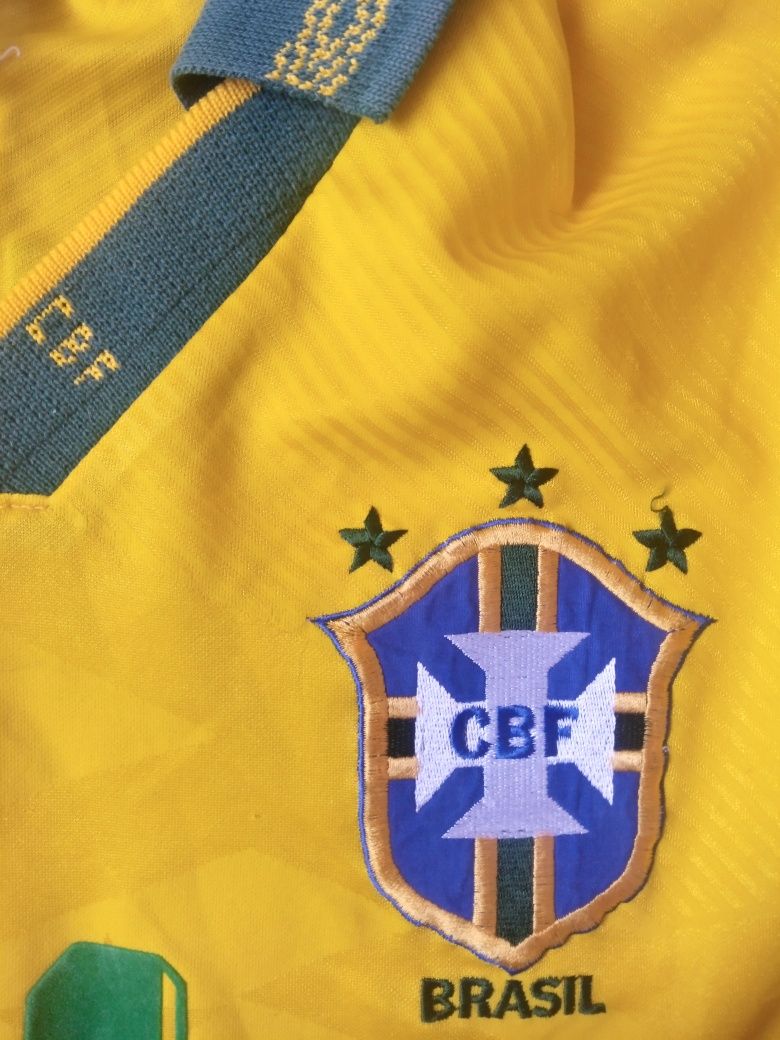 Oryginalna Koszulka Piłkarska Reprezentacji Brazylii Romario 1993-94