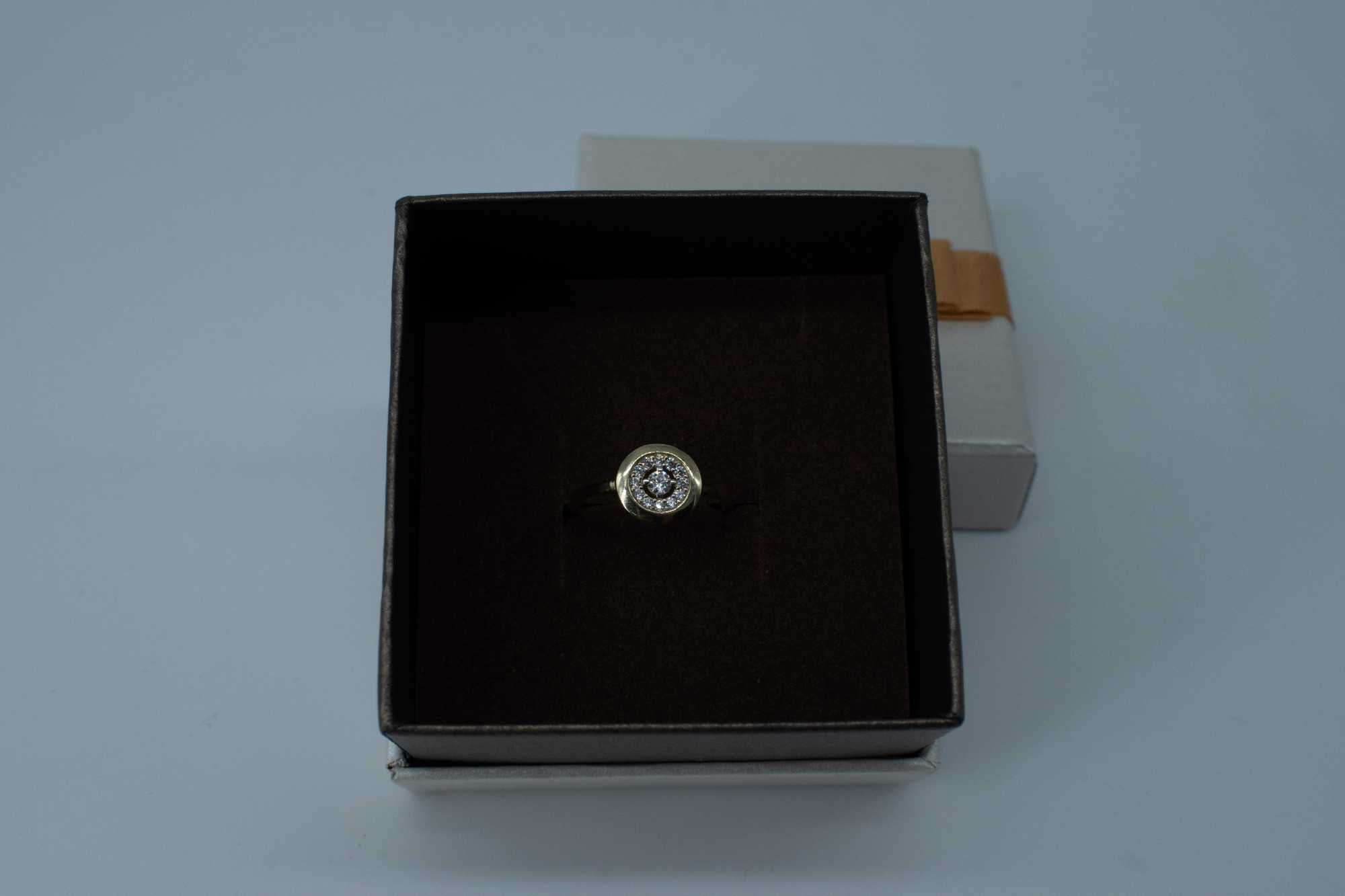 Złoty pierścionek 585 1,12 gram rozmiar 12 NOWY Okazja