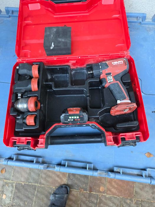 HILTI SFE 2-A12 Wkrętarko-Wiertarka Wielogłowicowa Akumulator 4.0Ah