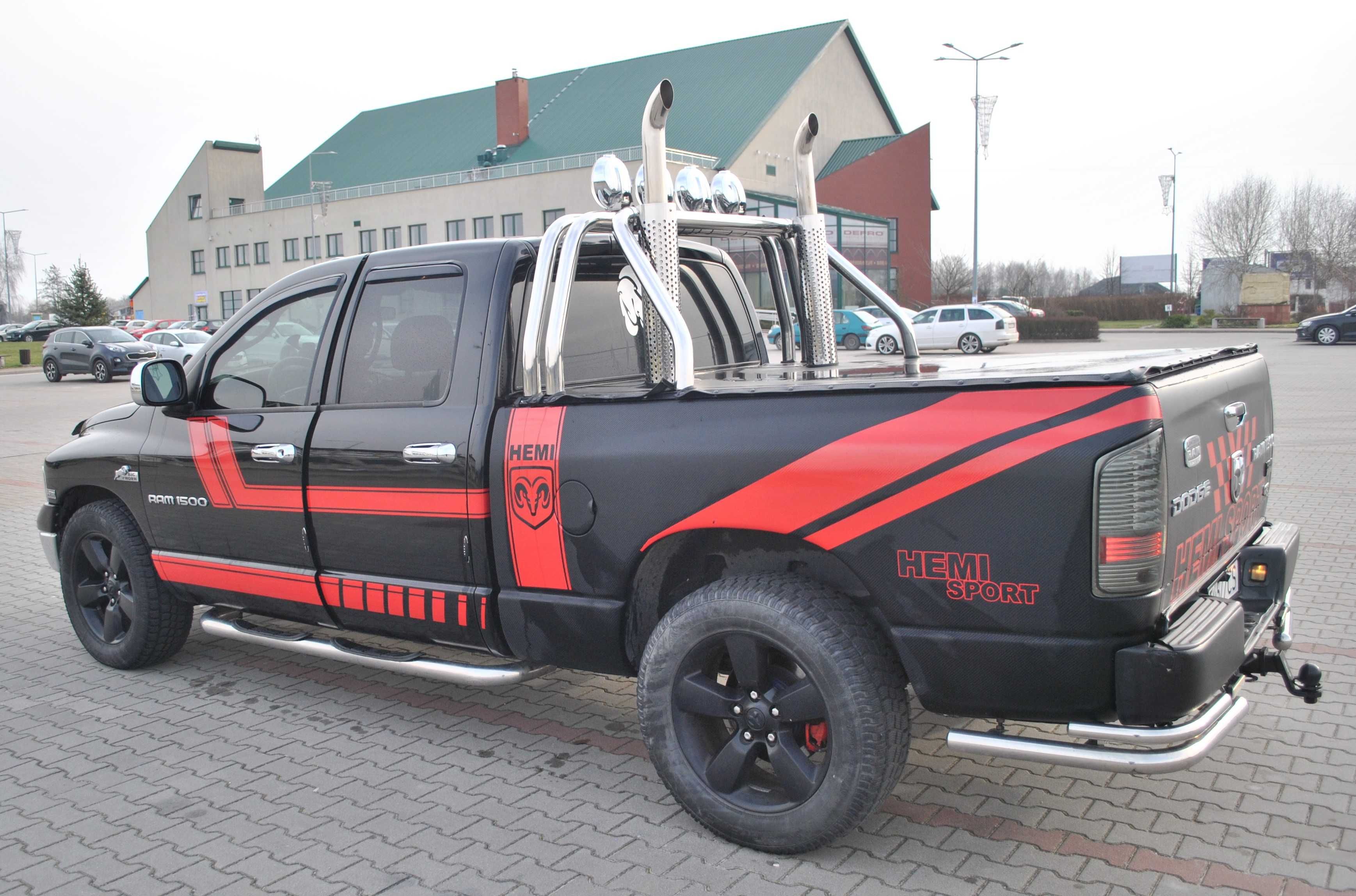 Dodge Ram 1500 5,7 HEMI Nowa instalacja gazowa 20" Kamera Cofania