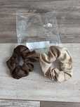 gumki do włosów scrunchie