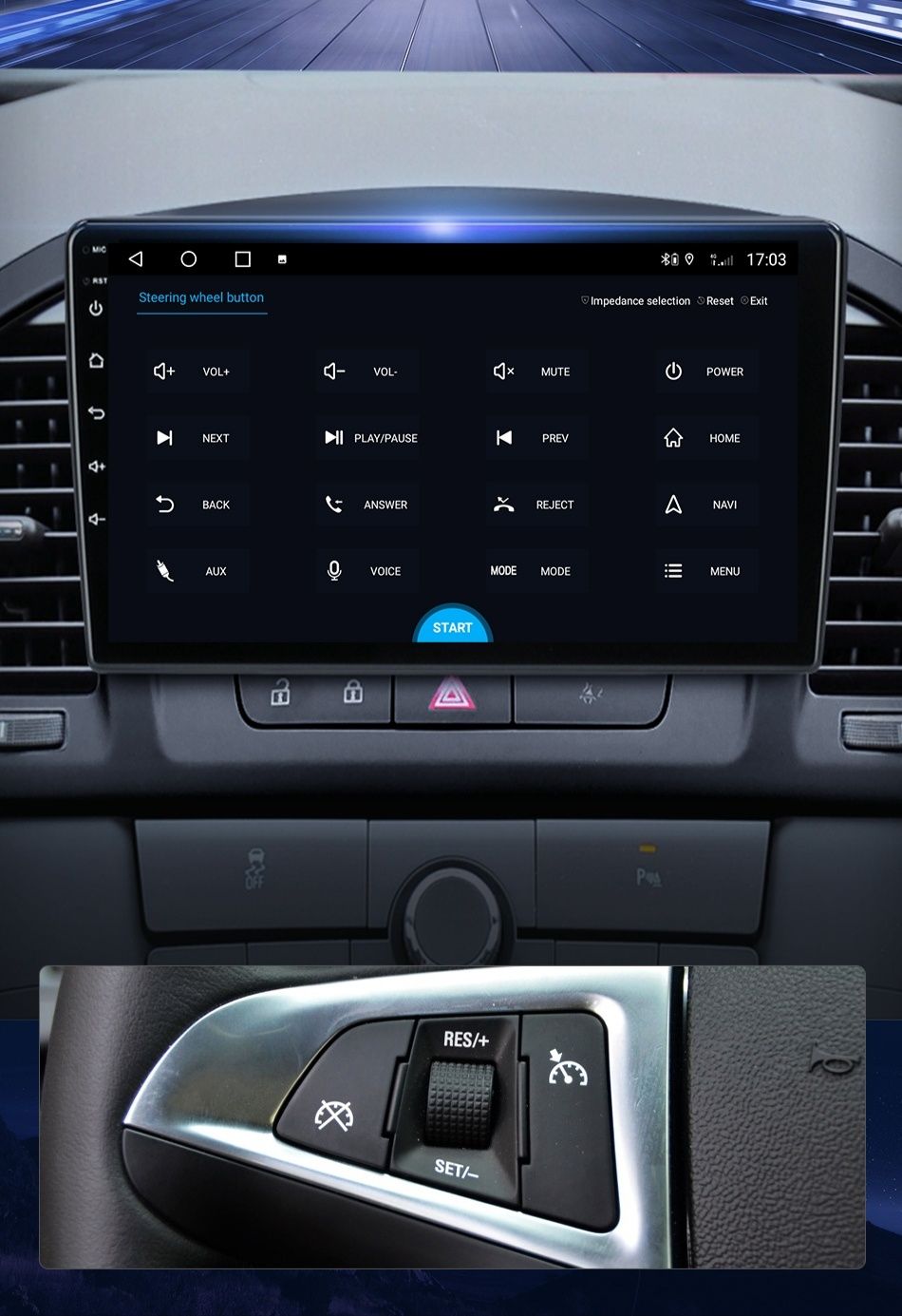 Radio Android Opel Insignia Buick Regal