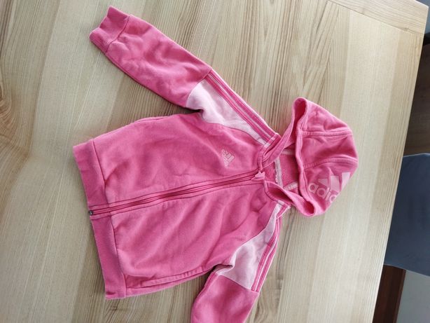Bluza adidas różowa dla dziewczynki