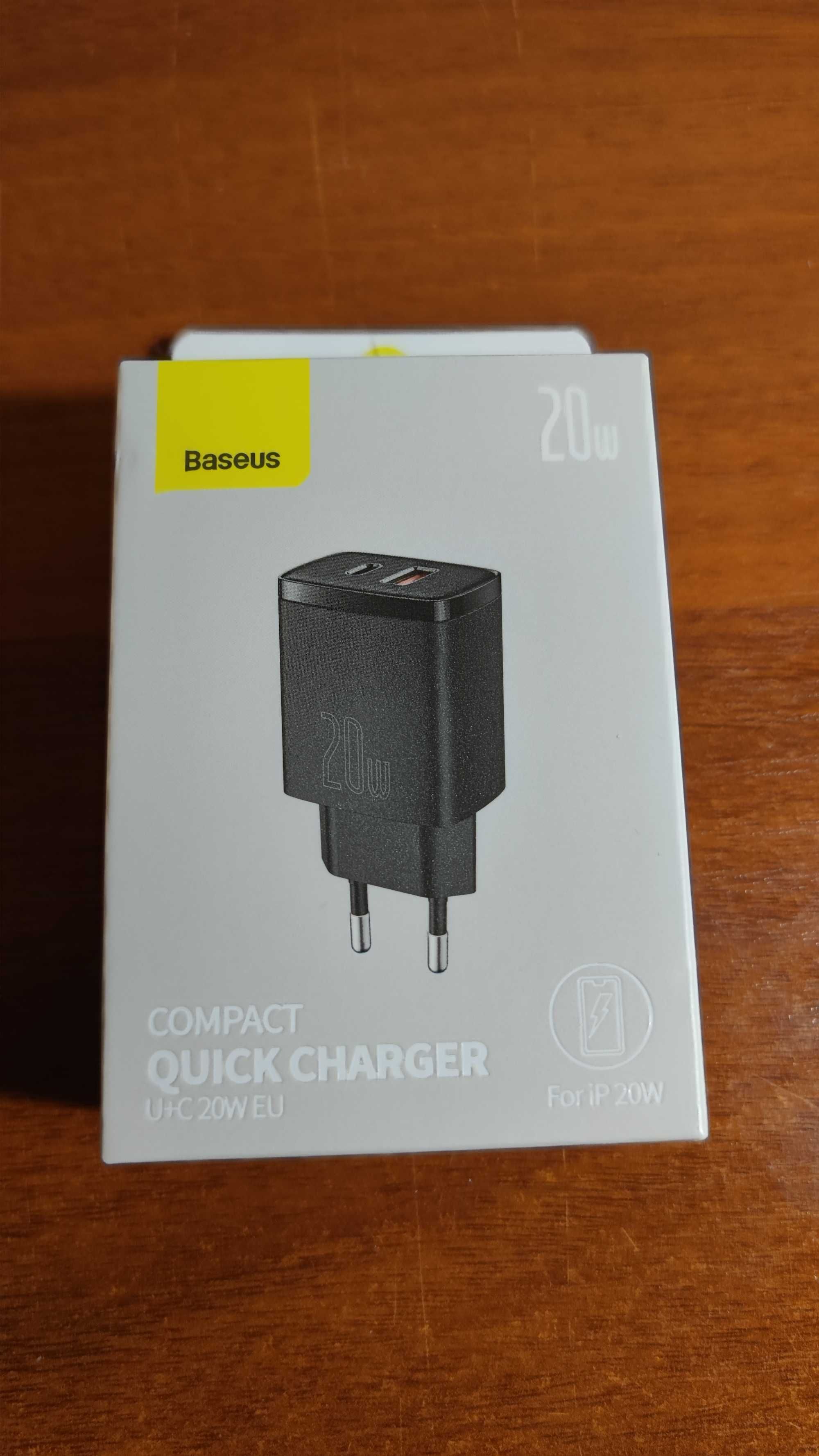 Baseus 20W Compact Quick charger U+C