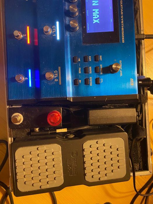 Syntezator gitarowy basowy Boss Sy-1000 SY1000 case kabel pedał zestaw