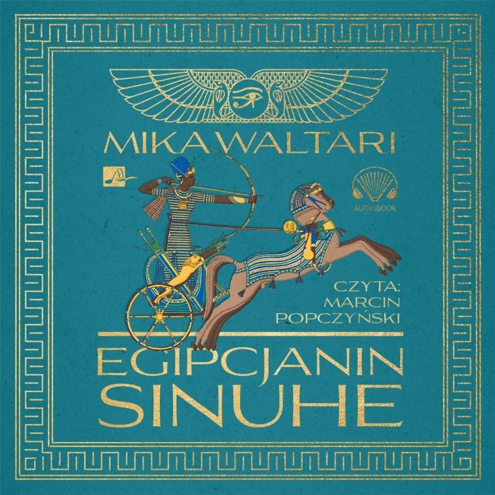 Egipcjanin Sinuhe Audiobook Aleksandria Mika Waltari Rok wydania: 2022