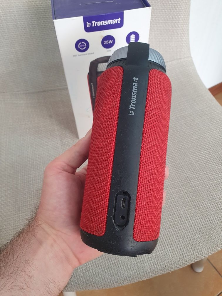 Портативна колонка Tronsmart Element T6 акустика динамік сабвуфер
Под
