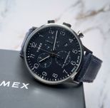Timex Waterbury 40mm с хронографом, indiglo подсветкой