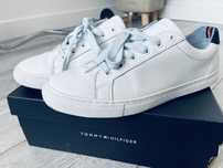Tommy Hilfiger r 42 trampki biale meskie skorzane