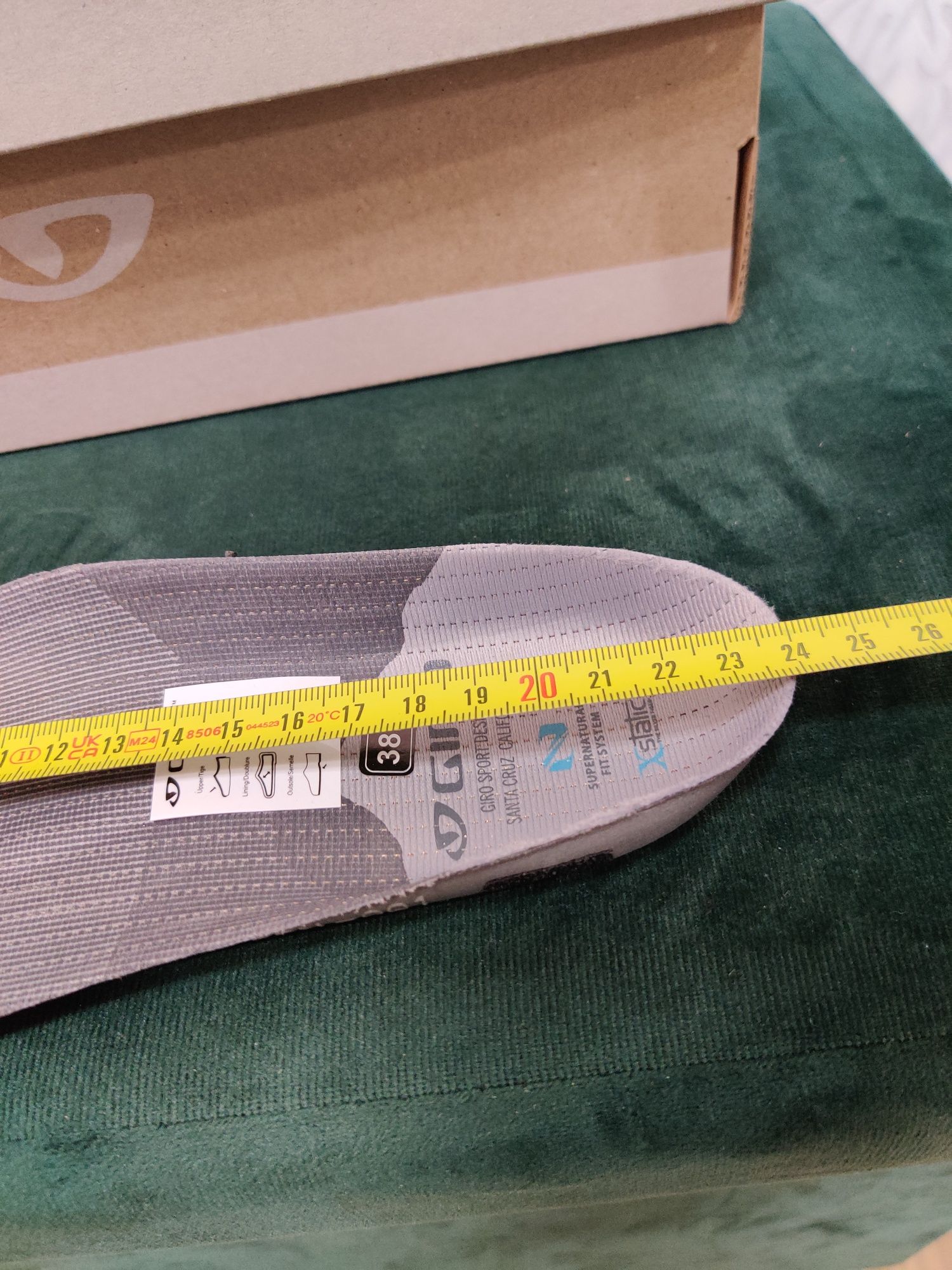 Buty rowerowe damskie  Giro sica techlace 38.5 boa vibram