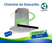 Chaminé de Exaustão 60 cm - Exaustor Jocel