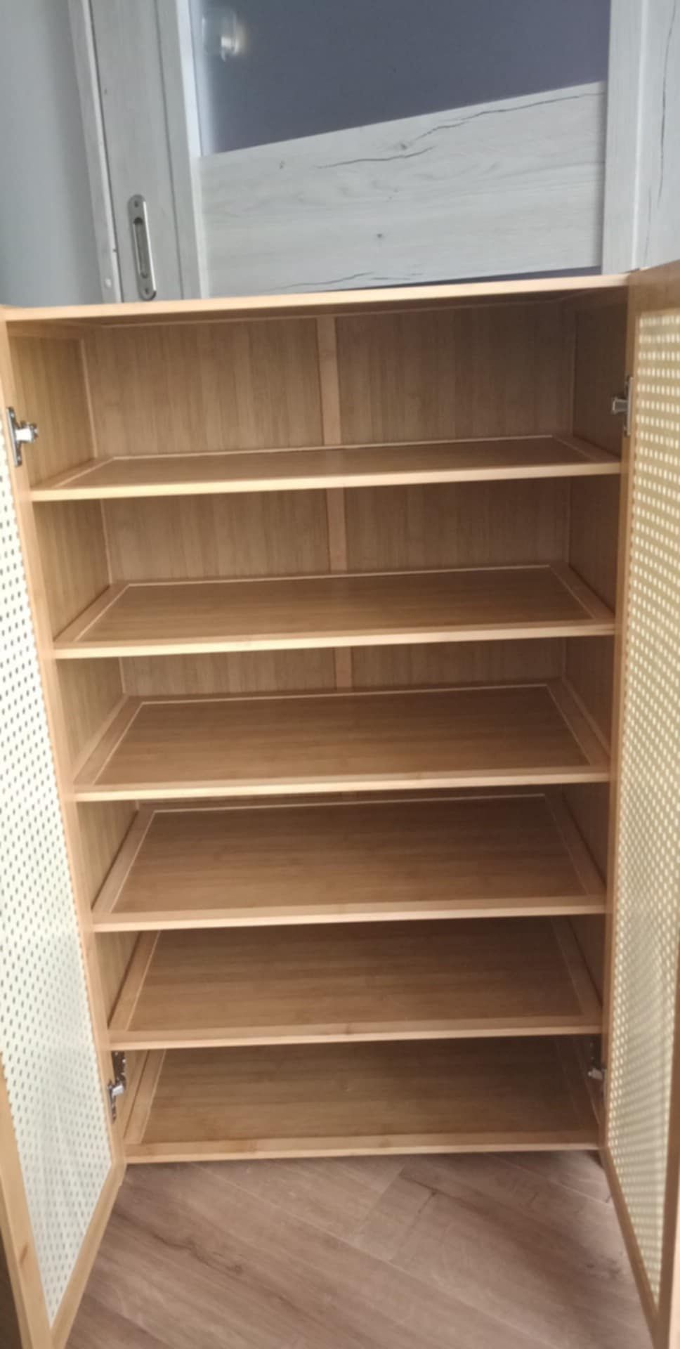 Szafka bambusow rustykalna, boho