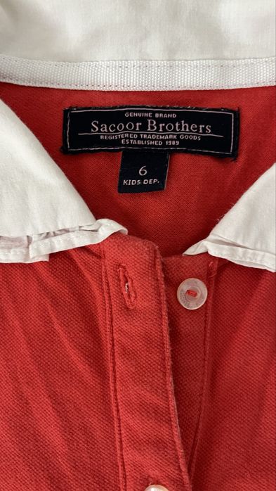 Polo verao crianca Sacoor 6 anos