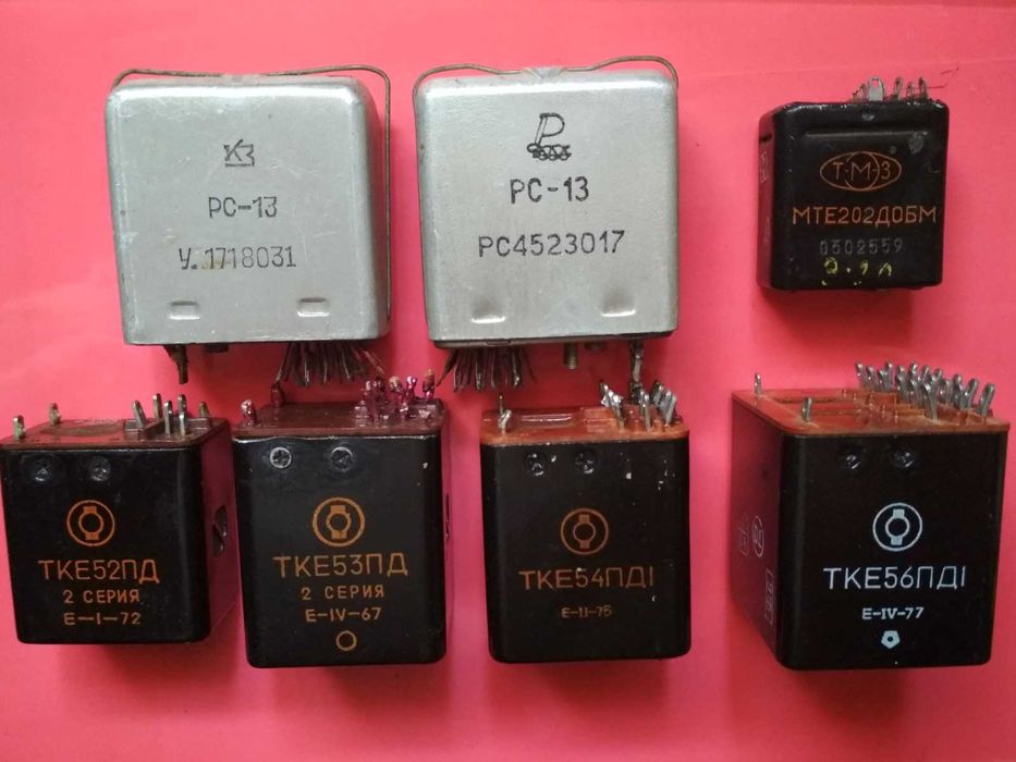 Реле РС 13, ТКЕ  производство СССР