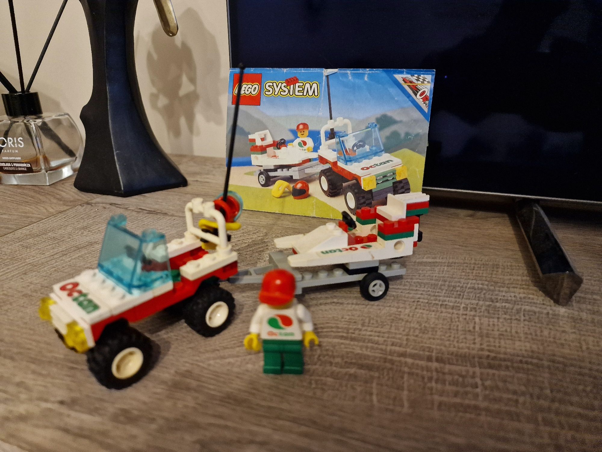 Lego 6663 jeep z przyczepą