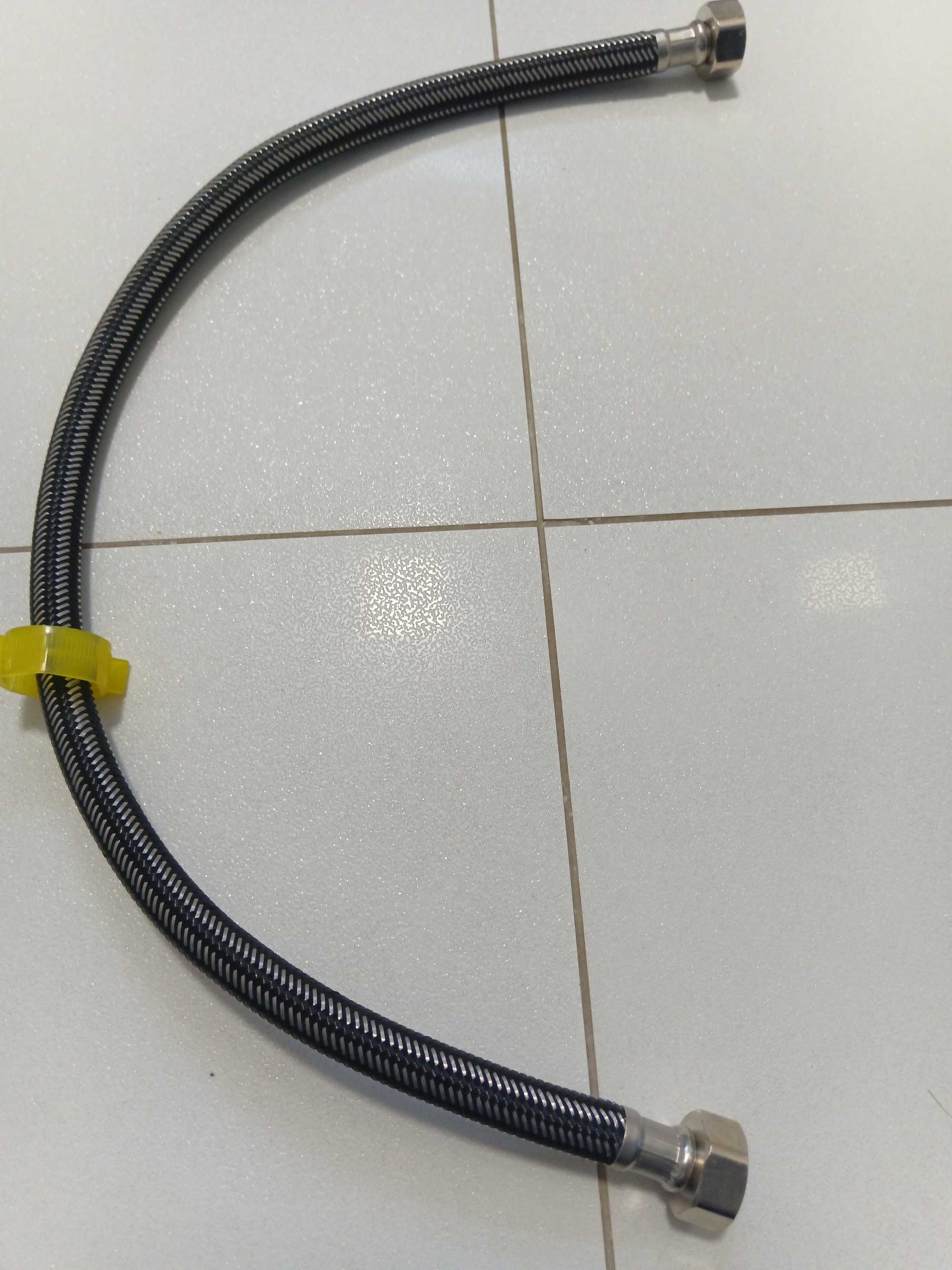 Wężyk hydrauliczny 3/4 na 3/4 / wąż do baterii / 60 cm/DARMOWA DOSTAWA